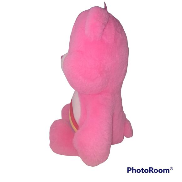 Cheer Care Bear Stuffed Animal 2020 Soft Official Plush Rainbow Pink Toy - Picture 7 of 11